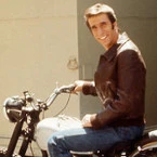 Arthur Fonzarelli Happy Days motorcycle